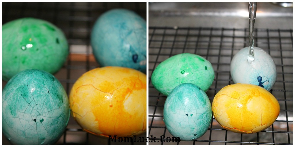 Homemade Easter Egg Coloring 