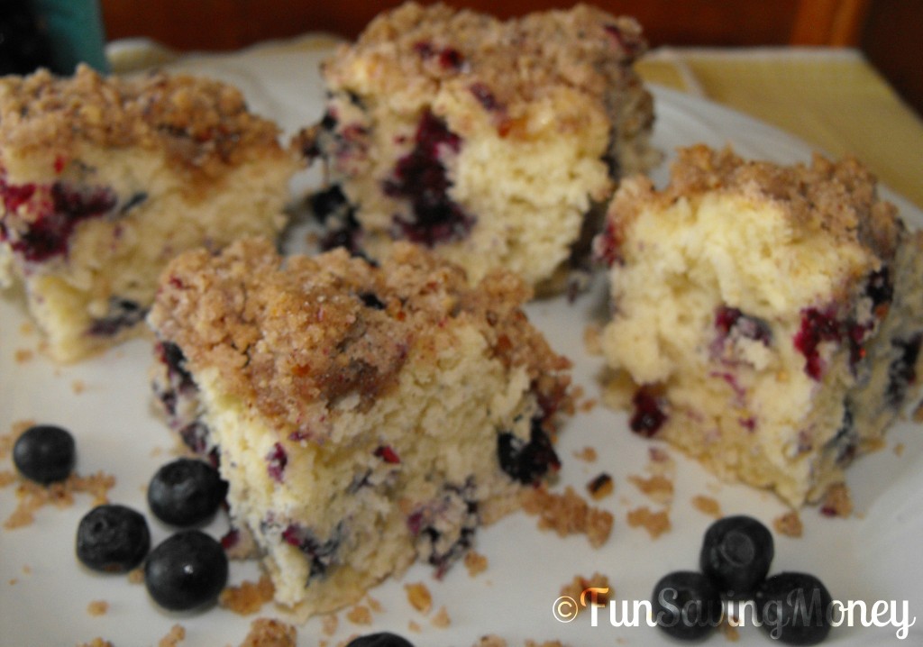blueberry buckle breakfast cake recipe 