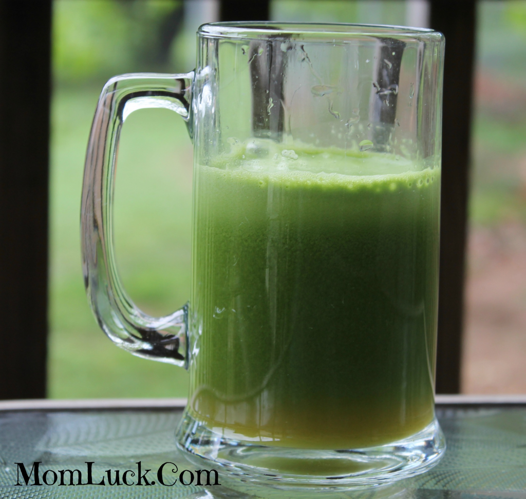 healthy snack recipes-green juice smoothie