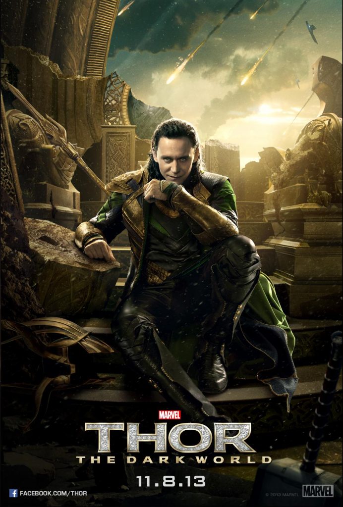Loki Thor The Dark World poster