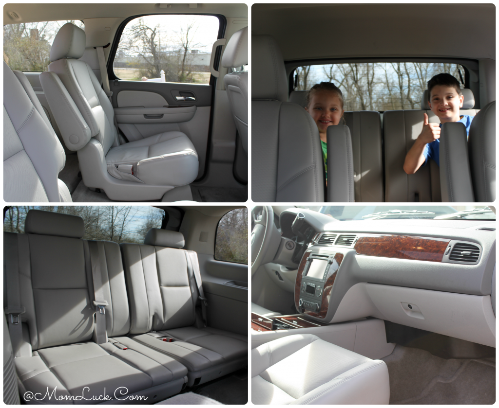 Inside Chevy Tahoe