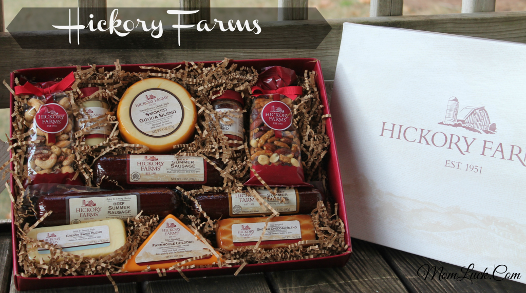 meat and cheese gift basket-Hickory Farms