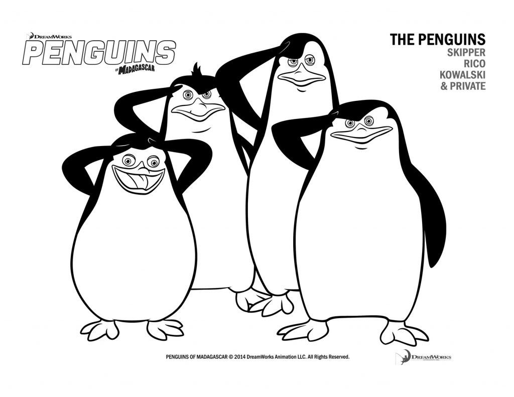 Penguins Of Madagascar-free printables 