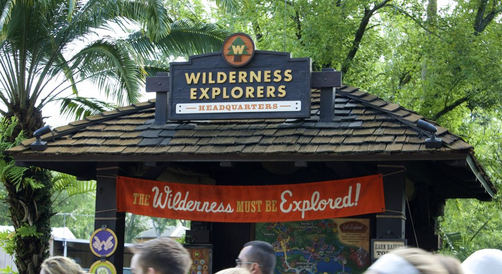 wilderness explorers at Disney World 