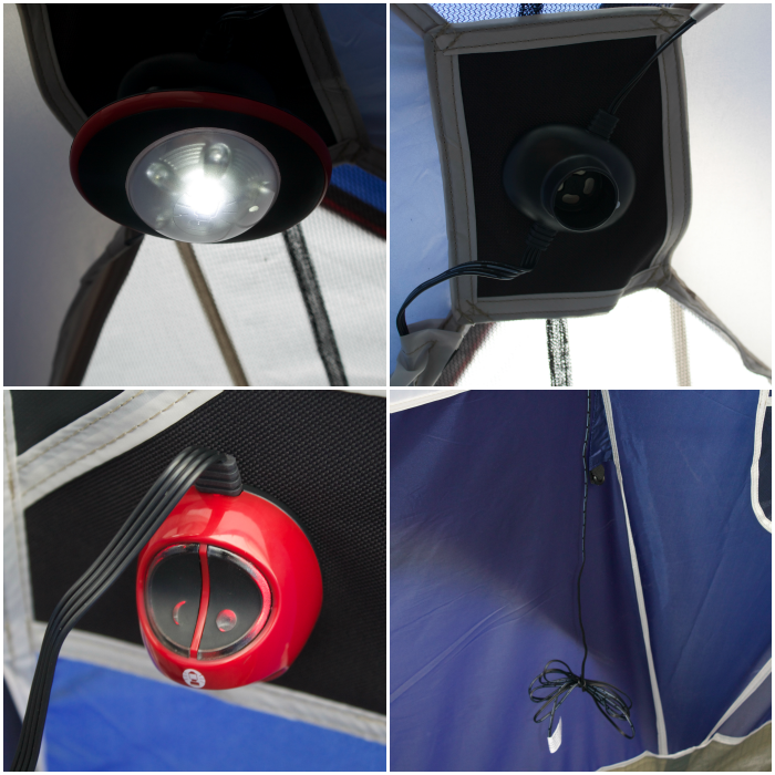 coleman tent lighting system 