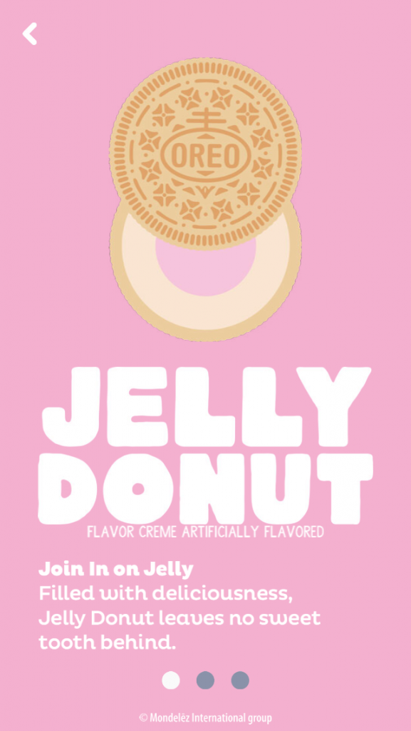 OREO Jelly Donut 