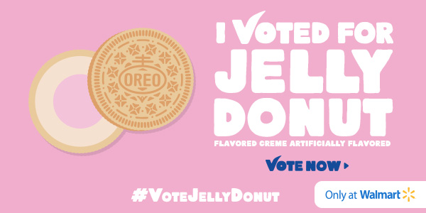 Jelly Donut Oreo Cookie Flavor