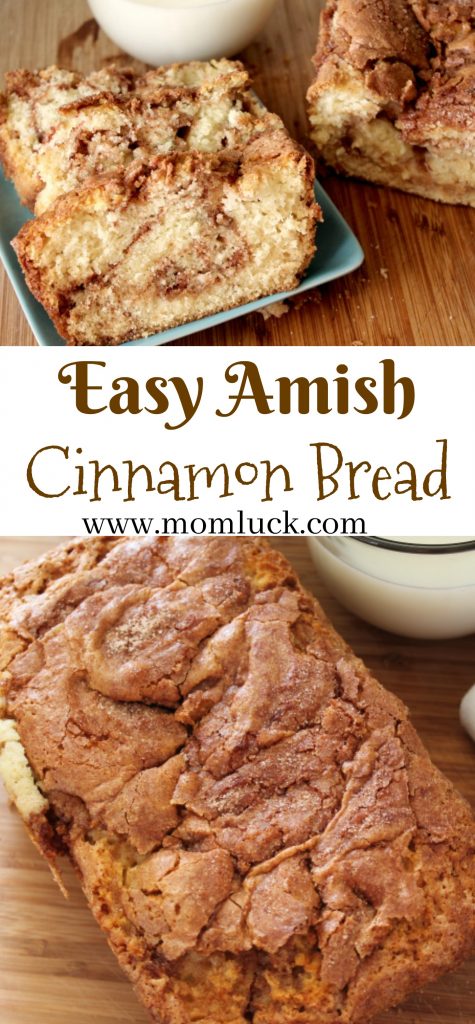 Easy Amish Cinnamon Bread Recipe-So Sweet and So Easy To Make! 