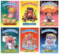 toys of the 80s-garbage pail kids 