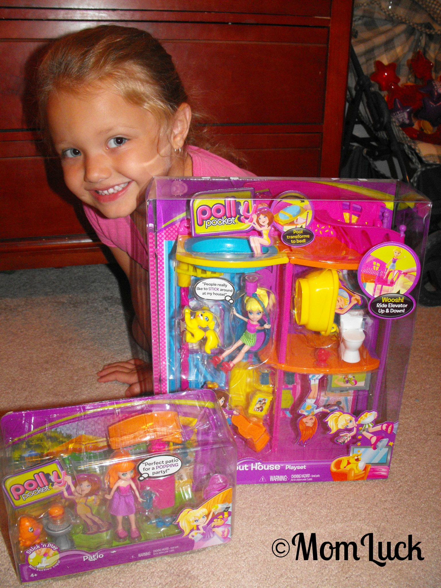 polly pocket stick and play