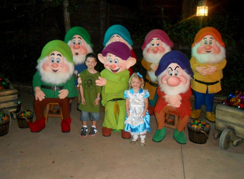 not so scary halloween party-Seven Dwarfs at Disney World 