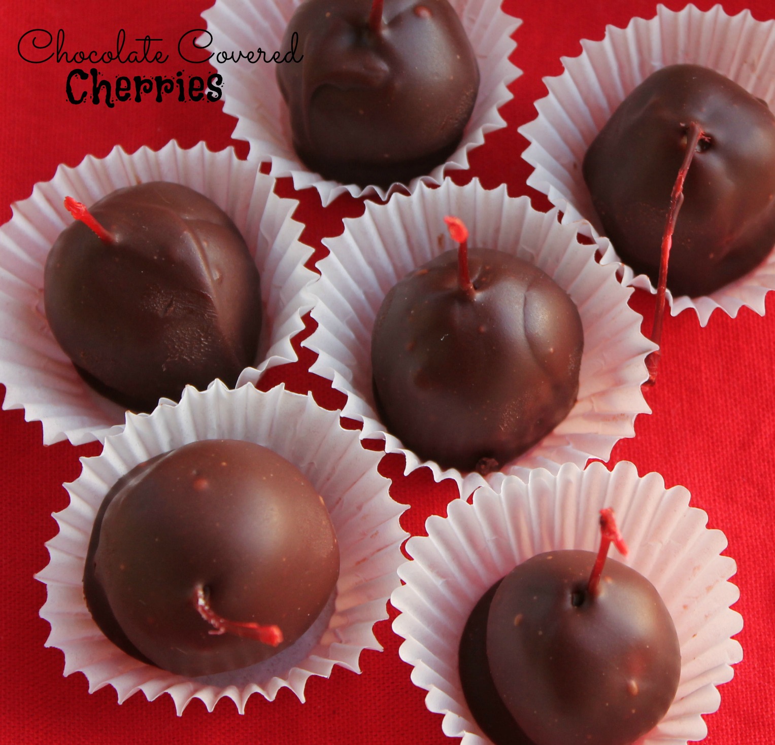 Chocolate covered cherries recipe