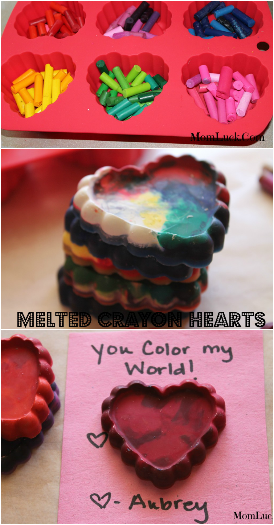 crayon hearts