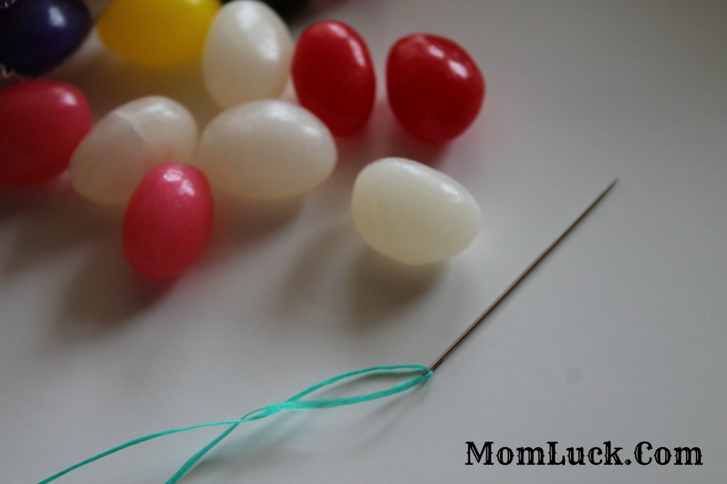 Easter crafts for kids-jelly beans