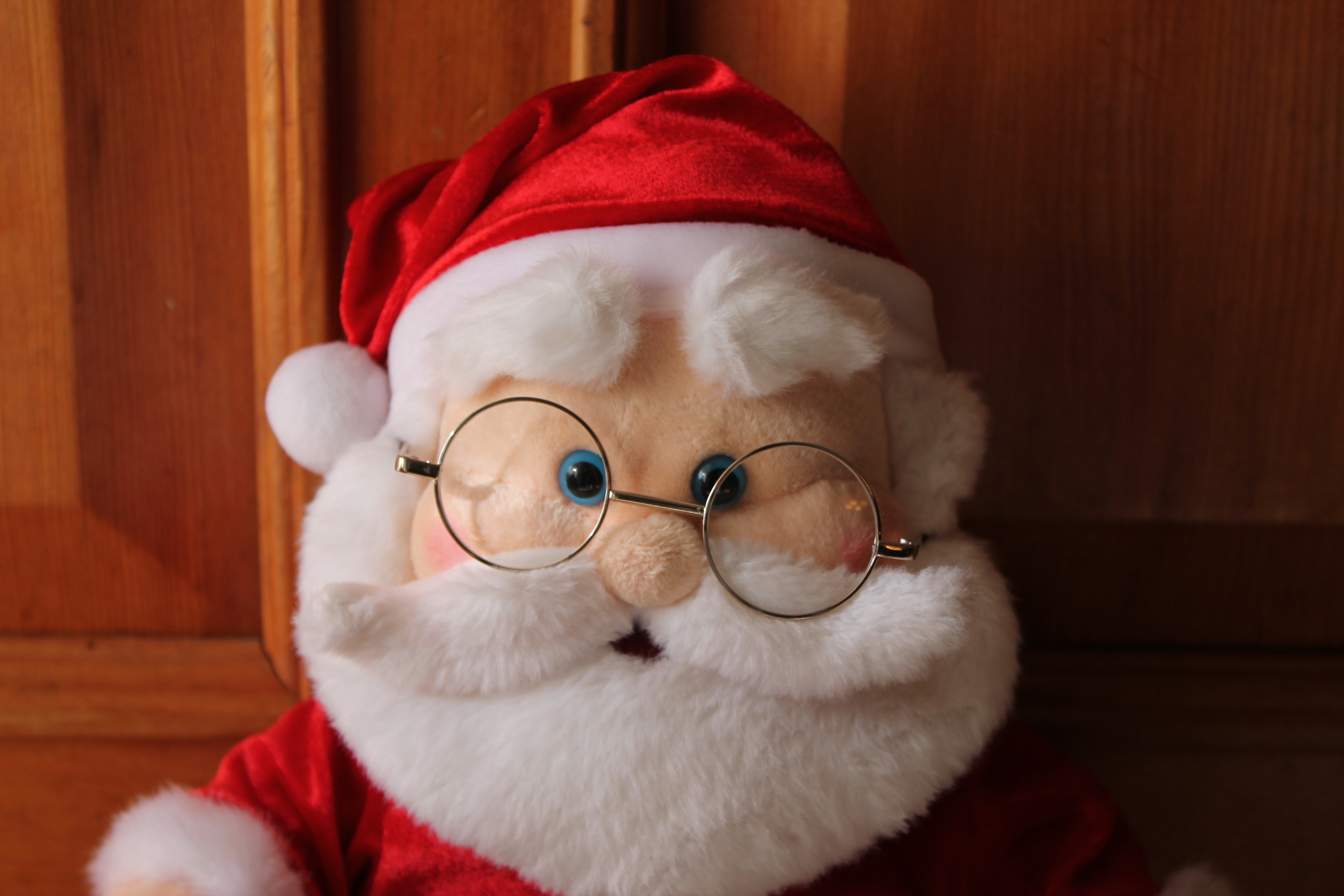 Build-A-Bear WISHES SANTA CLAUS Christmas Plush Holiday 