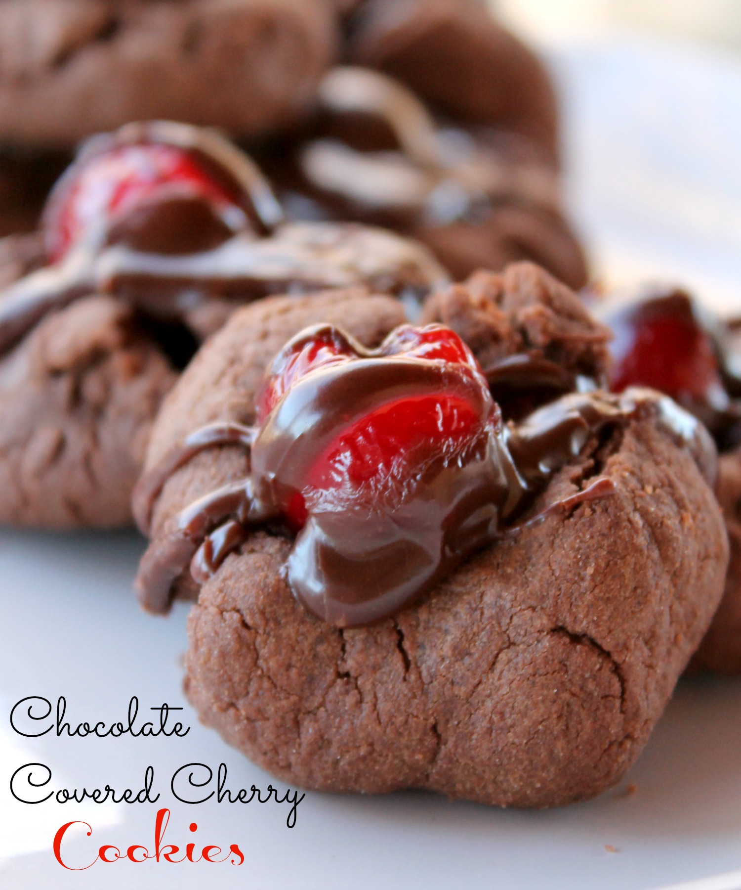 cherry cookies-homemade cookies