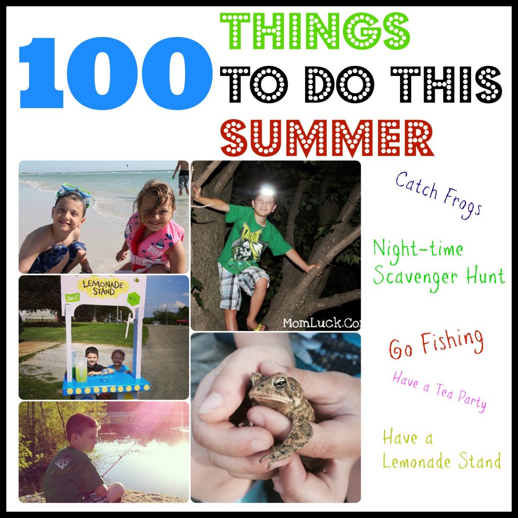 100 things to do with kids this summer 