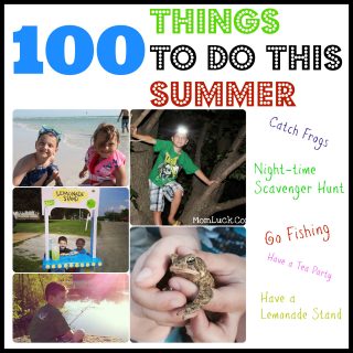 kids summer activity ideas