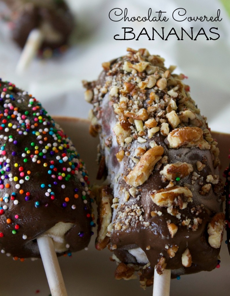 chocolate covered bananas recipe 