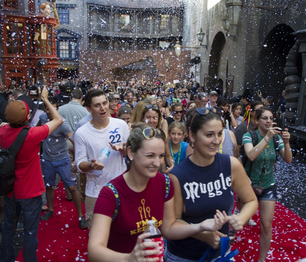 Diagon Alley Opening 
