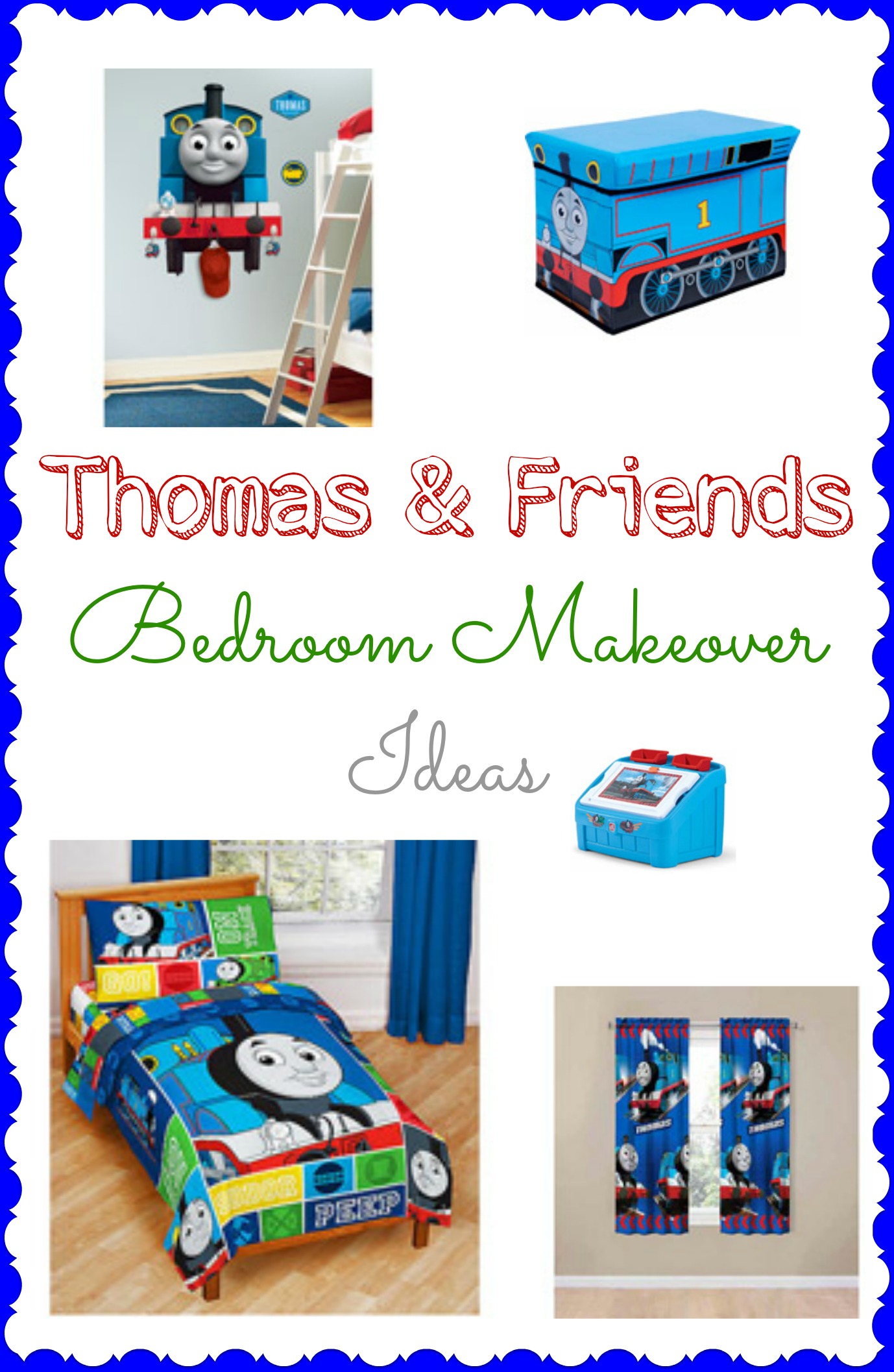 Thomas & Friends Bedroom Makeover 