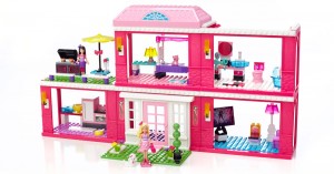 mega bloks barbie mansion 
