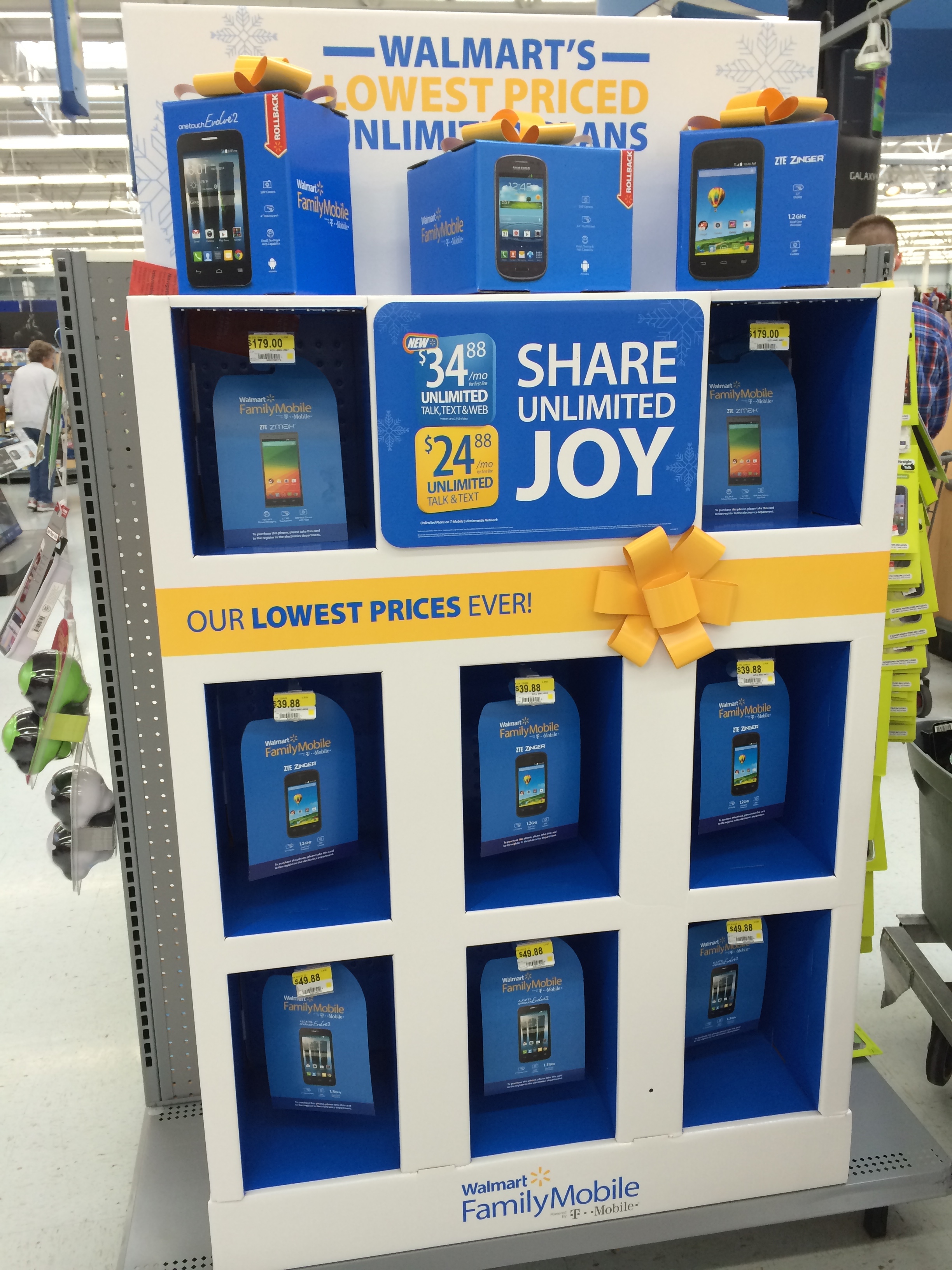 Walmart Family Mobile Plan-Phones 
