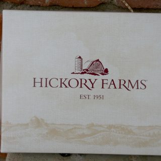 hickory farms gift basket-sausage