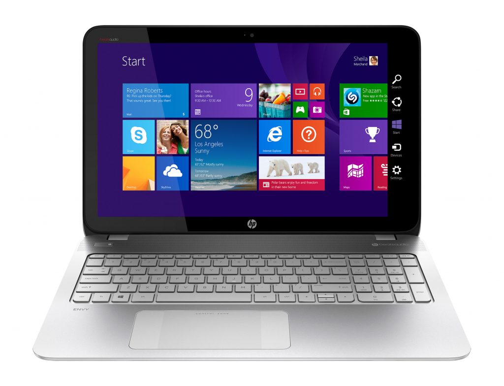 HP laptop at Best Buy 