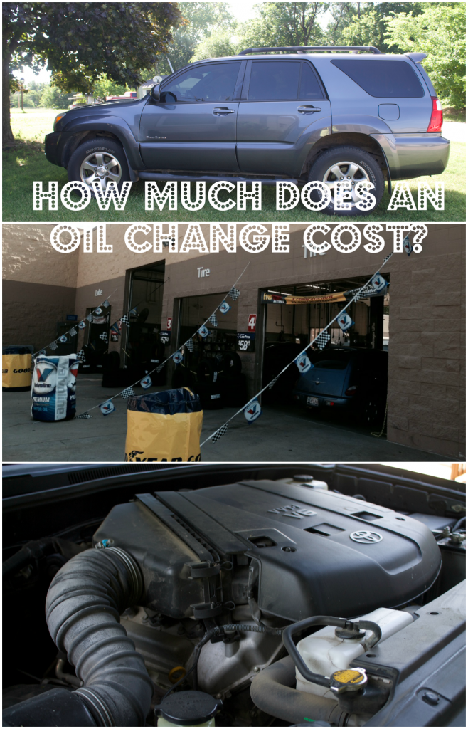 how much does an oil change cost. 