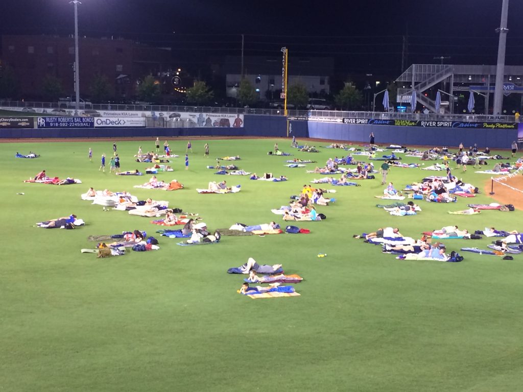 campout under the stars drillers tulsa