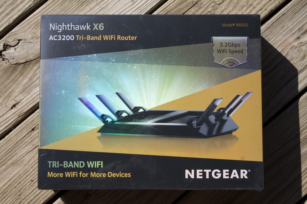 nighthawk x6 tri-band wifi router