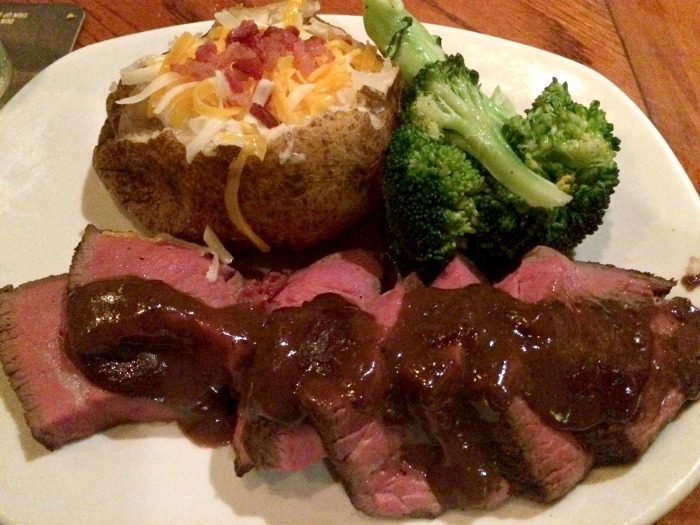 hand-carved roasted sirloin