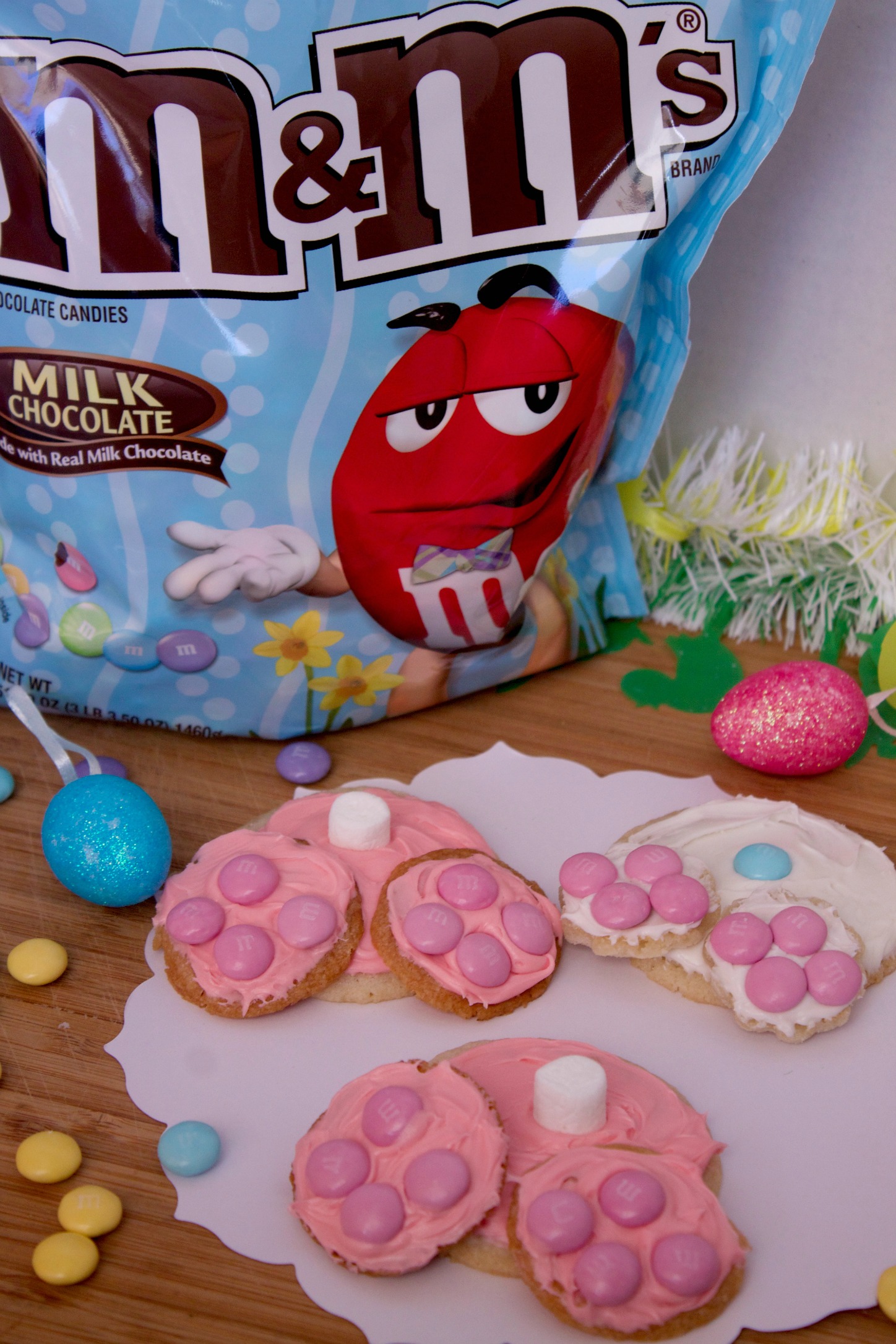 Easter bunny bottom cookies 
