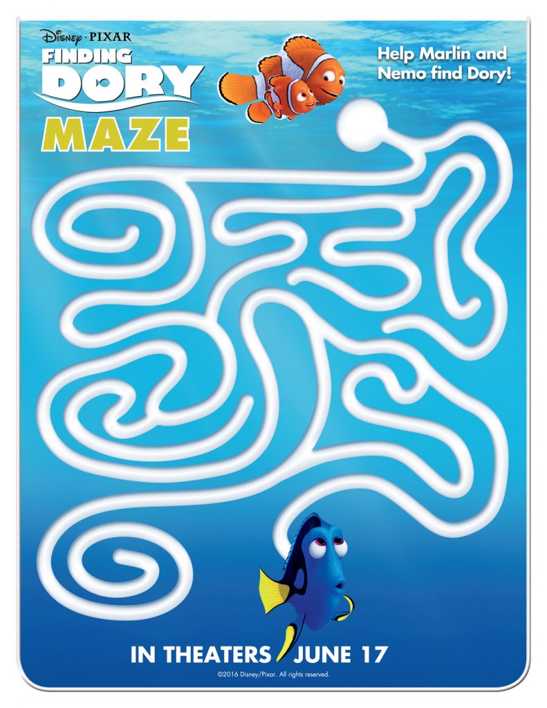 Finding Dory printable 
