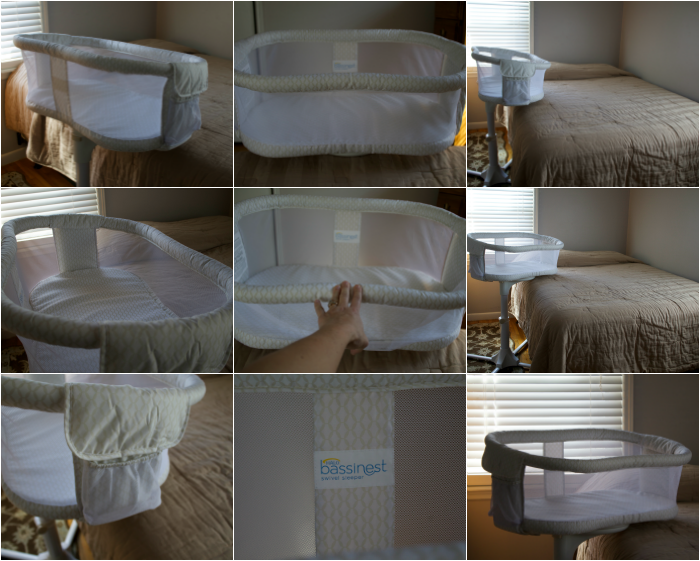Different angles of HALO Bassinest Swivel Sleeper 