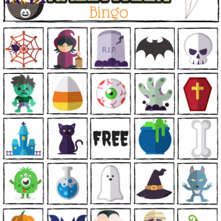 Halloween Bingo Downloadable Printable PDF