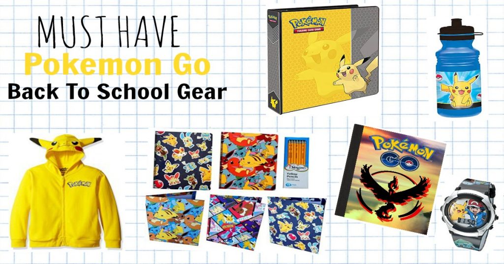 Pokemon Go School Supplies