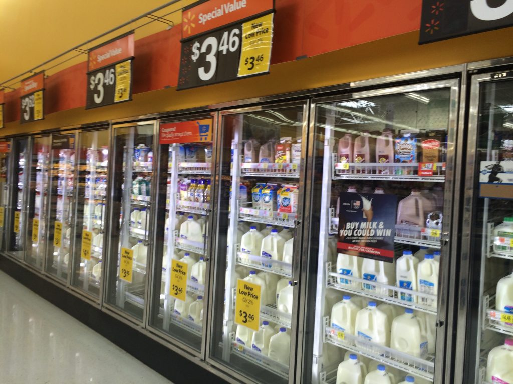 Great Value Milk Products at Walmart 