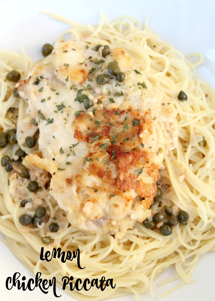 Easy Lemon Chicken Piccata Recipe with Capers