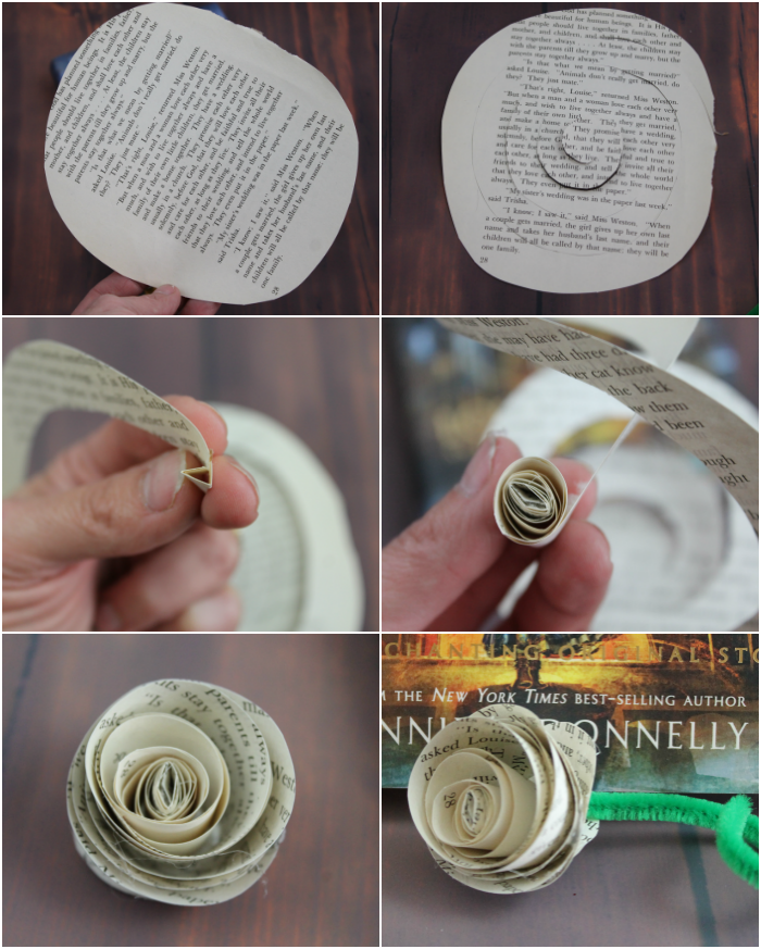 Instructions Make Paper Roses Step by Step 