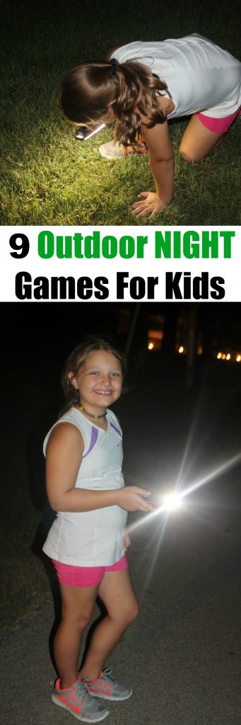 9 outdoor night games for kids