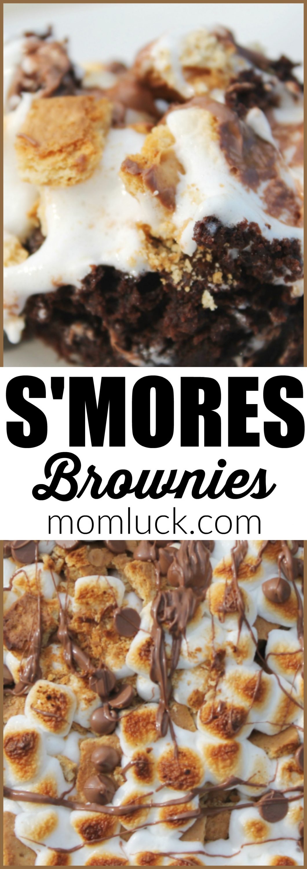 s'mores brownies recipe 