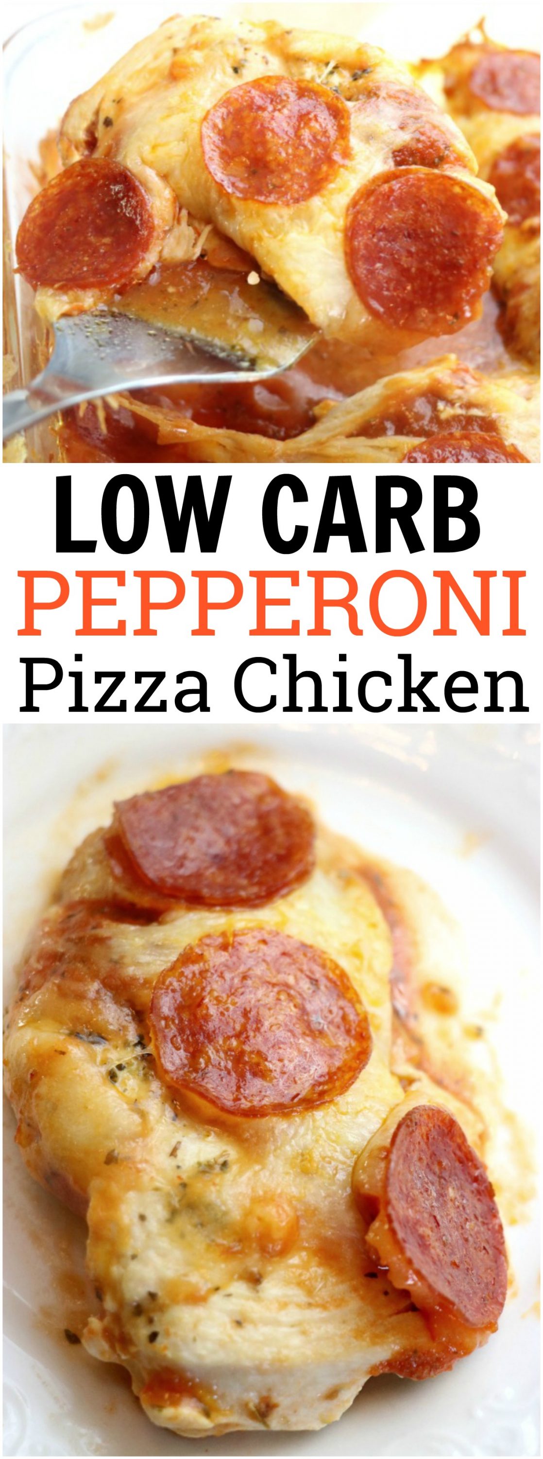 Low Carb Pepperoni Pizza