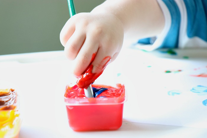 colorful paints for kids 