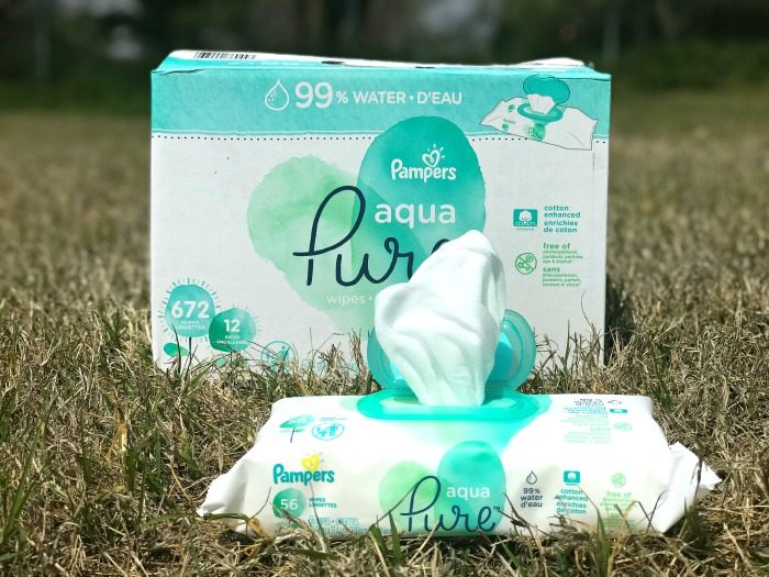 pampers pure wipes 